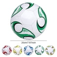 thumbnail image 3 of 20cm Adults Football Professional Competition Athlete Beginner Learner Match Soccer Practicing Balls Outdoor Gym Blue, 3 of 8