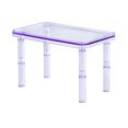 thumbnail image 1 of Milaget Hamster Platform with Pillars Pet Cage Playground Small Animals Platform Violet, 1 of 9