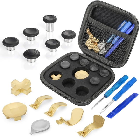 Accessoires de Remplacement en Métal 17-en-1 Génériques pour Manette Xbox One Elite Series 2