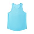 thumbnail image 1 of Timegard Mens Tank Tops Round Neck Sleeveless Athletic Tee Shirts Solid Color Casual Breathable Top, 1 of 3