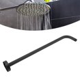 thumbnail image 4 of Stainless Steel Shower Arm, NPT1/2 Wall Mount Extension with Flange for Universal Compatibility, Aesthetic Installation, 4 of 8
