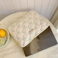 thumbnail image 4 of Maoww Housse d'Ordinateur Portable Matelassée avec Fermeture Éclair Lisse et Résistance à la Poussière Sac à Fleurs Résistant à la Poussière Jaune 15 Pouces, 4 of 6