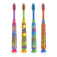 thumbnail image 2 of GUM® Crayola™ Kids' Deep Clean Toothbrush, Soft Bristles, Ages 5+, 1 Count, 2 of 4