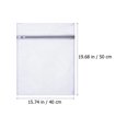 thumbnail image 3 of 6Pcs Thick Polyester Mesh Laundry Bags Hotel Home Clothes Washing Laundry Bags, 3 of 8