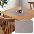 thumbnail image 1 of Oleegame 1PC Placemat Fiber Absorbent Fast Drying Place Mat Drain Dry Pad Pot Cup Butterfly Dry Mat Gray, 1 of 3