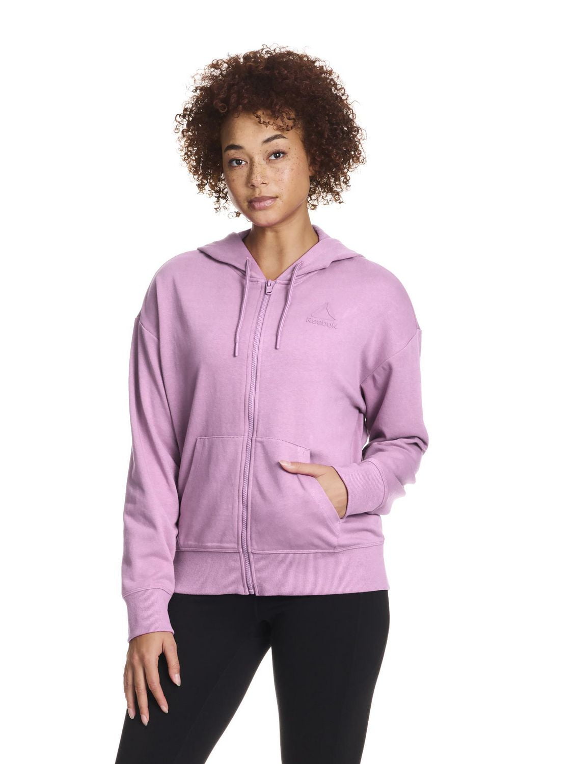 Reebok Women's Foundation Zip Front Hoodie