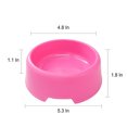 thumbnail image 3 of Dog Bowl Multi-purpose Plastic Round Shape Pet Bowl Pet Feeding Bowl, 3 of 9