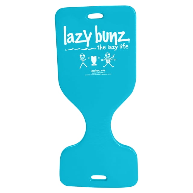 TRC Recreation Lazy Bunz Foam Saddle Pool Lounger Float, Tropical Teal