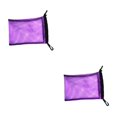 thumbnail image 4 of maskred Compact Dive Swimming Drawstring Mesh Bag for Diving Snorkel Gear Purple 9 Inch x 6.5 Inch 2Set, 4 of 6