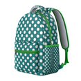 thumbnail image 2 of Colorful Polka Dots School Backpack Minimalist Dots and Geometric Pattern Design Fashion Travel Bag for Students, 2 of 6