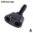 thumbnail image 3 of Lttoisl 12V/24V Car Cigarette Lighter Splitter Adapter with Dual USB A & Type-C Ports, 120W Auto Power Charger for GPS, Dash Cam & Vacuum, 3 of 8