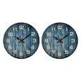 thumbnail image 1 of mmirethe Unique Style Round Wall Clock Timeless For Any Space Durable Construction Decorative Wall Clock As Shown type 10 2Set, 1 of 6