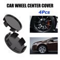 thumbnail image 2 of Visland 4 Pcs Hubcaps 58mm Outer Diameter 56mm Inner Diameter Car Wheel Center Hub Caps Easy Install Universal Tire Rim Cap Covers, 2 of 7
