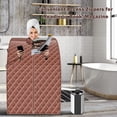 thumbnail image 4 of Costway Portable Steam Sauna w/ 9-gear Adjustable Temperature & Herbal Box Coffee, 4 of 9
