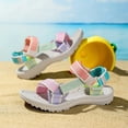 thumbnail image 2 of Ediodpoh Girls Fashion Solid Color Open Toe Breathable Comfortable Sandals Girl Sandals Multicolour 3, 2 of 9