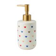 thumbnail image 1 of Qeeadeea Love Motif Ceramic Lotion Dispenser, Hand Soap Dispenser, Refillable Dispenser For Bathroom, Gold Soap Dispenser-love-380ml/13.4oz, 1 of 7