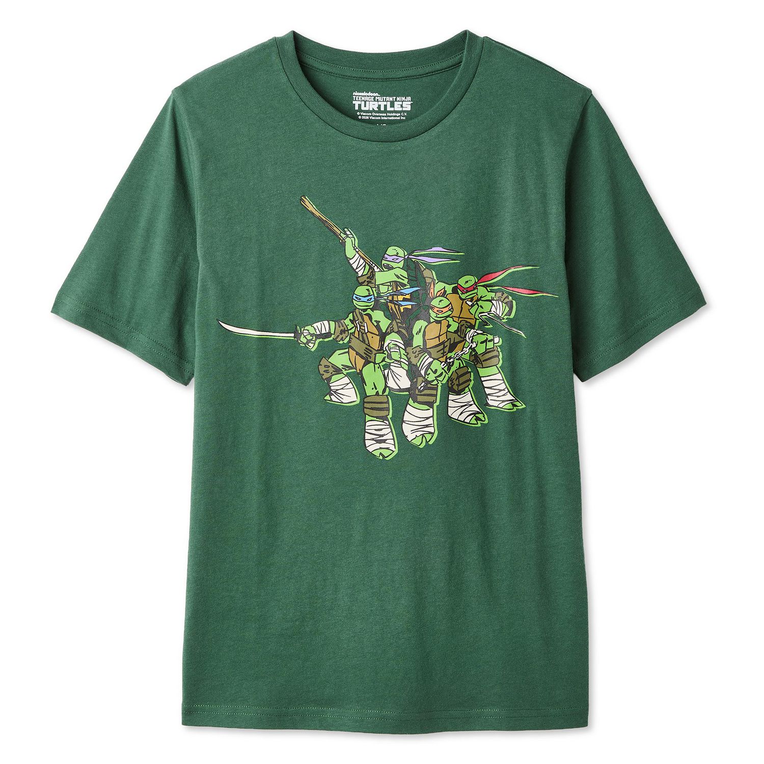 T-shirt à imprimé graphique Les Tortues ninja pour garçons