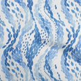 thumbnail image 1 of oneOone Rayon Medium Blue Fabric Abstract Craft Projects Decor Fabric Printed By The Yard 56 Inch Wide, 1 of 4