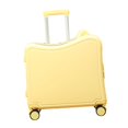 thumbnail image 4 of funtasica Carry on Size Travel Luggage 20" Airplanes Lightweight Kids Ride on Suitcase Yellow, 4 of 9