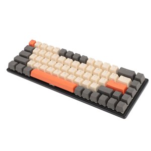 68 Key Mechanical Keyboard, Blue Switch Multifonctionnel Mechanique Gaming Wired Keyboard pour le bureau PC