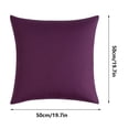 thumbnail image 3 of EGNMCR Pillow Covers, Pillowcase,Throw Pillow Covers Outdoor Water Proof Pillow Cover Modern Solid Color Cushion Pillow Backrest Pillow Cover Outdoor pillowcases, 3 of 7
