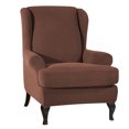 thumbnail image 1 of Amdohai Sofa Covers Wing Chair Elastic Fabric Stretch Couch Slipcover Polyester, 1 of 7