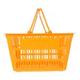 thumbnail image 4 of Mall Shopping Basket Merchandise Storage Basket Plastic Basket with Handles, 4 of 8