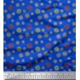 thumbnail image 1 of Soimoi Poly Georgette Fabric Artistic Floral Decor Fabric Printed Yard 42 Inch Wide, 1 of 3