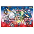 thumbnail image 1 of Pokémon - Mega Evolutions Wall Poster, 14.725" x 22.375" Framed, 1 of 4