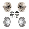 thumbnail image 1 of Transit Auto Front Hub Bearing Assembly Coated Disc Brake Rotors and Semi-Metallic Pads Kit for Car 2014-2015 Mini Cooper 1.6L with 5 Lug Wheels 280mm Diameter Rotor KBB-103694, 1 of 11