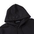 thumbnail image 3 of Kmbangi Men Sports Set, Solid Color Hoodie Zip Tops, Long Loose Pants Suit, 3 of 7