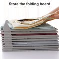 thumbnail image 1 of Lazy Folding Clothes Board Shirt Pants Storage Organizer Wardrobe Clothing Divider Table 5Pcs, 1 of 9