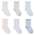 thumbnail image 1 of George Baby Girls' Socks 6-Pack, 1 of 1