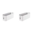 thumbnail image 1 of Wweixi 2x Premium Hanging Bed Organizer Detachable For Customizable Storage Easy white, 1 of 6