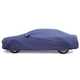 thumbnail image 3 of Blue PEVA Car Cover All Weather Breathable Rain Snow Sun Heat Resistant 3XL:Fit Sedan 185"-193", 3 of 11