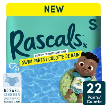 Rascals Premium Swim Pants, Size S, 22 Count