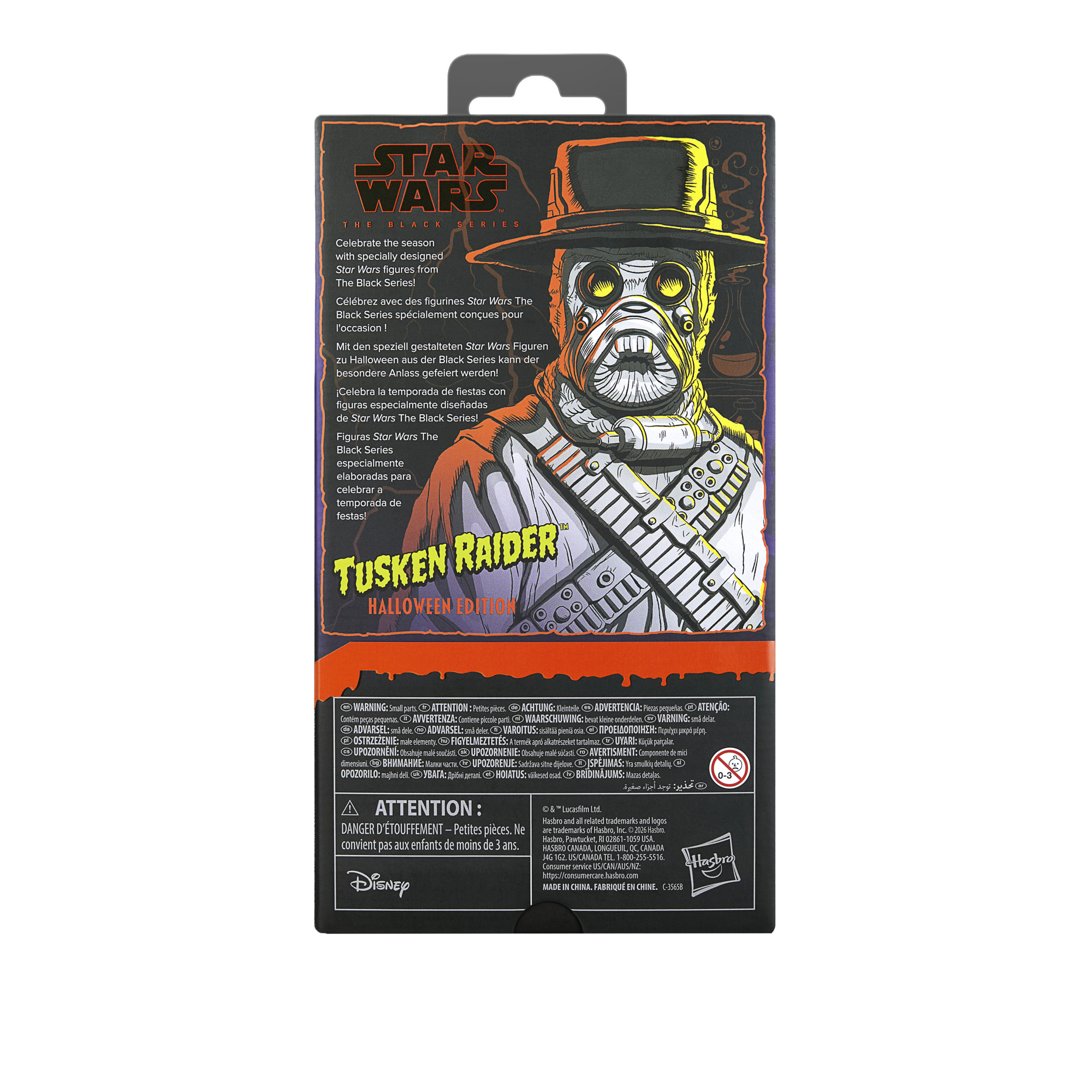 Star Wars The Black Series Pillard Tusken (Halloween Edition), figurine Star Wars de collection de 15 cm