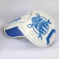 thumbnail image 4 of Durable Golf Couvre-Chef PU Cuir UT Pouce UT Pilote: Club Couvre-Chef Garde Blanc UT, 4 of 7