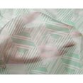 thumbnail image 4 of oneOone Silk Tabby Fabric Stripe Geometric Print Sewing Fabric BTY 42 Inch Wide, 4 of 4
