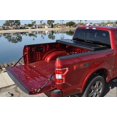 thumbnail image 3 of Convient pour Toyota Tundra Leer 631289 HF350M; Pliage Dur; 2 Plis/3 Panneaux; Texturé; Noir Mat; Panneaux Renforcés en Fibre de Verre, 3 of 5
