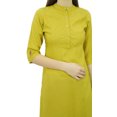 thumbnail image 3 of Phagun Womens Cotton Blend Indian Kurti Ethnic Kurta Casual Summer Tunic, 3 of 7