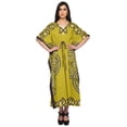 thumbnail image 1 of Moomaya Caftan pour Femmes Grande Taille Tenue d'Été Sortie de Plage Kimono Robe Caftan, 1 of 6
