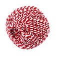 thumbnail image 1 of Cotton Thread Weave Socks Clothes Hats Clothing Practicing Prop Sewing Rope Multicolored 100 Meters for Beginners DIY Ropes red + white, 1 of 9