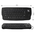thumbnail image 4 of Amdohai E30 Clavier Sans Fil 2.4GHz avec Souris Trackball Molette Télécommande pour Android TV BOX TV Intelligente PC Notebook Noir, 4 of 9