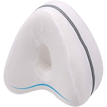 ZECATL Knee Pillow Memory Foam Support Pillow - Ergonomic Design, Breathable Easy Cleaning Cover, 1 Count