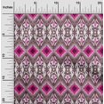 thumbnail image 1 of oneOone Viscose Chiffon Fabric Geometric Ikat Printed Craft Fabric BTY 42 Inch Wide, 1 of 4