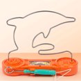thumbnail image 4 of Labymos Electrical Metal Maze Child Plaything Child PK Interactive Challenge Game Dedicated Training Board Battle, 4 of 8
