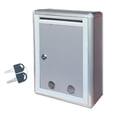 thumbnail image 4 of jifeng Suggestion Box Ballot Box Storage Container Metal Tip Money Box Charity Collection Donation Box for Bar School Voting Ballots Large, 4 of 9