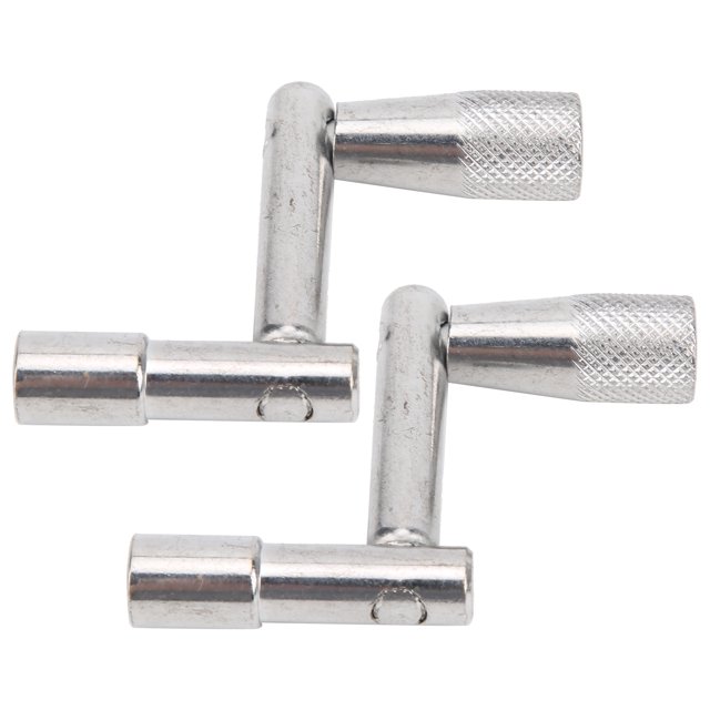 Clé à Tambour Carrée Intérieure, 2 Pcs Clé à Tambour ZShape Accessoire d'Instrument Clé à Tambour de Syntonisation Fiabilité Ultime