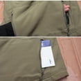 thumbnail image 3 of RXIRUCGD Man Solid Color Fleece Outdoor Jacket, Black, Size: M, 3 of 4